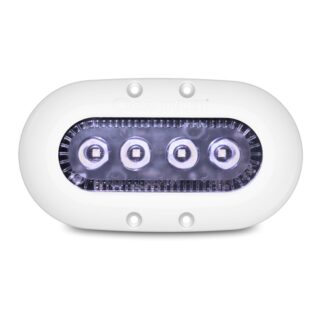 Ocean Led Faretti a Led Subacquei,Sottoplance SERIE X4 LED LUCE BLU NOTTE