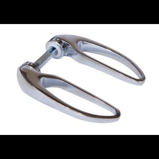 Foresti Serrature Porte e Maniglie MANIGLIA OTTONE CROMATO