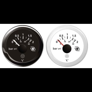 VDO View Line VDO MANOMETRO TURBO 2 BAR NERO