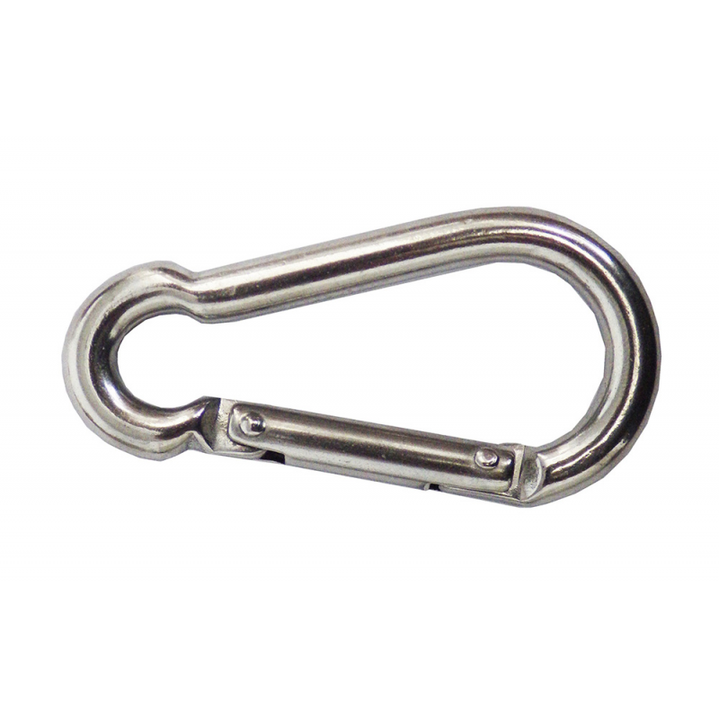 Moschettoni MOSCHETTONE INOX Ø MM.12 AP. TRASV. - immagine 3