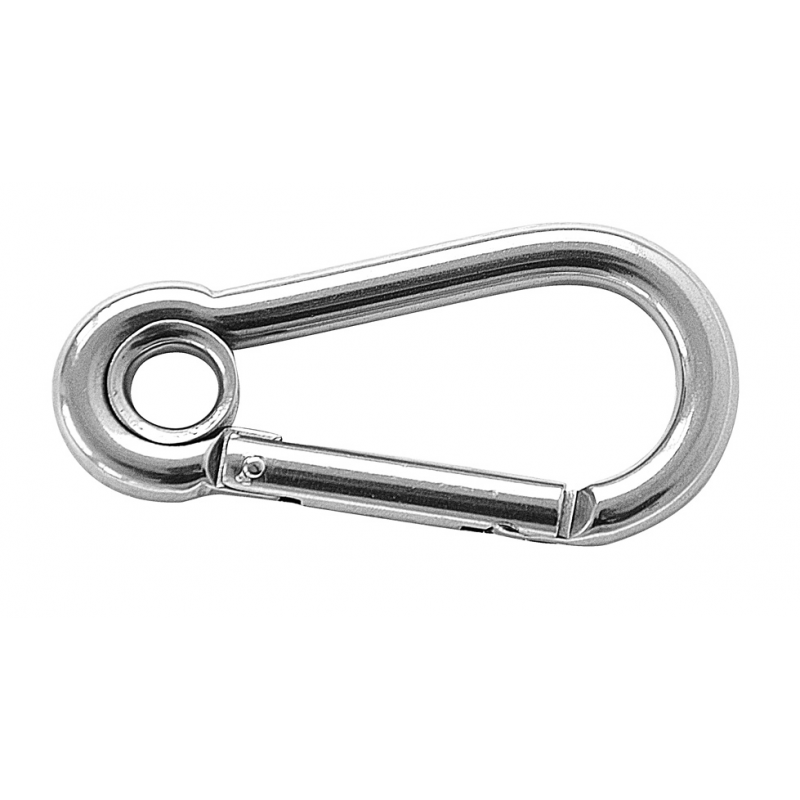 MOSCHET. INOX C/OCCHIO Ø MM.6X60 (acq.min. unità) - immagine 3