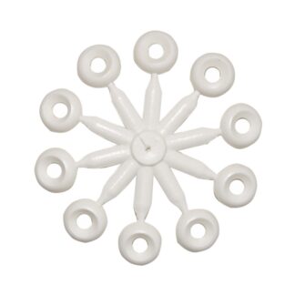 Nuova Rade Viteria SOTTOVITI  NYLON BIANCO Ø MM.4,5