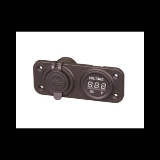 AAA Prese e Spine PANNELLO CON PRESA USB E VOLTMETRO