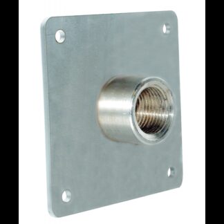 Raccorderia in Ottone PIASTRA INOX C/MANICOTTO DA 3/4