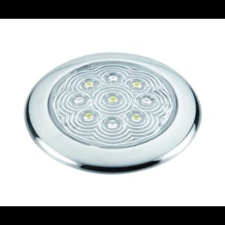AAA Faretti e Plafoniere a Led PLAFONIERA INOX A 5 LED Ø MM.94x11h