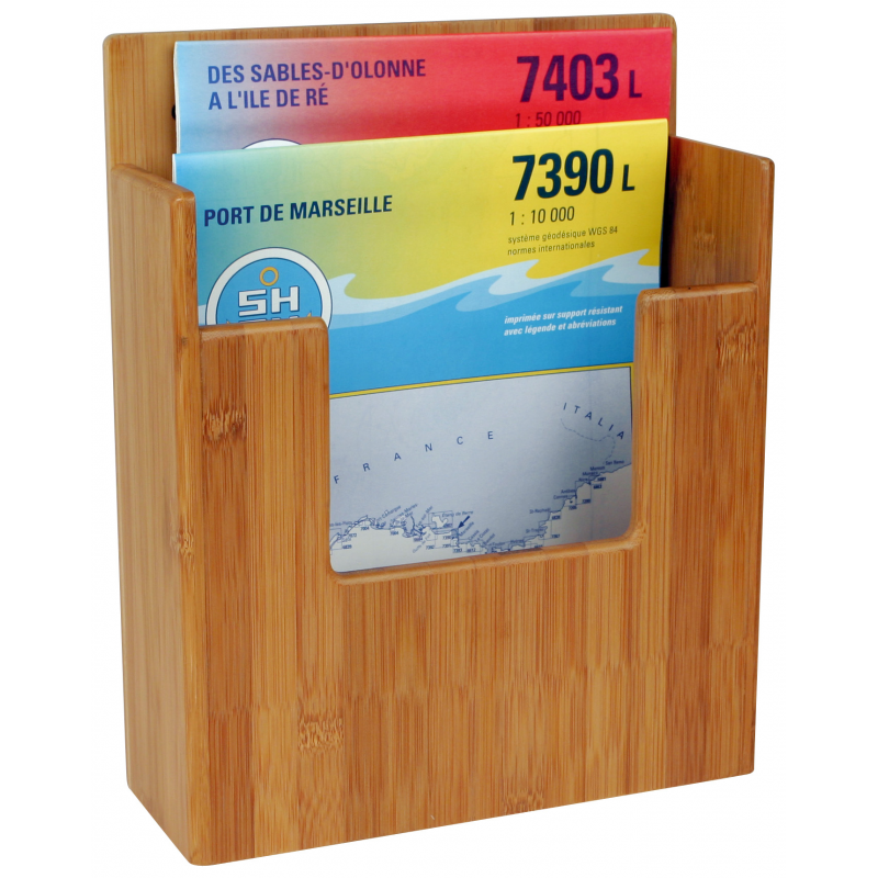 Plastimo Reti di Protezione e Portaggetti PORTA MAPPE IN BAMBOU