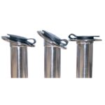 PORTACANNA INOX INCLINATO 15° (acq.min. unità)