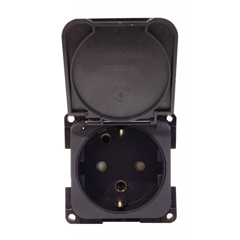 CBE Prese e Spine PRESA 230 V. SCHUKO C/COPERCHIO