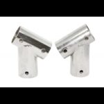 Raccordi in Acciaio Stampati TEE INOX 60° Ø MM.22