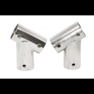 Raccordi in Acciaio Stampati TEE INOX 60° Ø MM.22