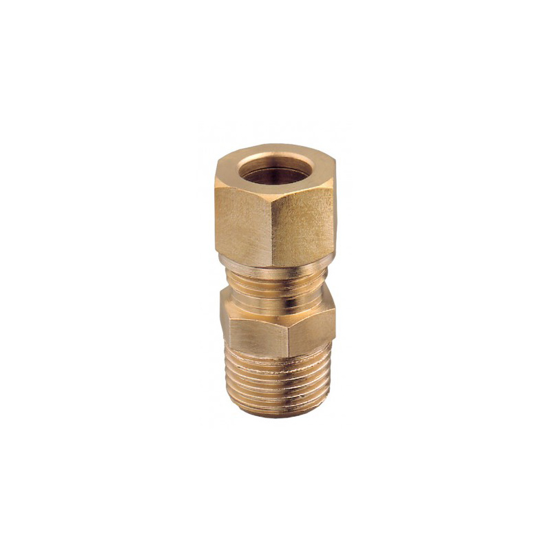 Guidi Accessori per Timonerie Idrauliche RACCORDO DRITTO MASCHIO 1/4'X8