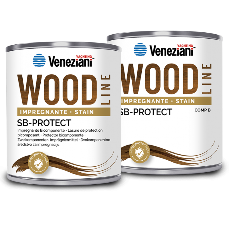 Veneziani Impregnante e Vernici per Legno SB-PROTECT BICOMPONENTE LT.1
