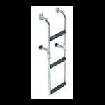 Scalette Pieghevoli SCALETTA INOX 3 GRADINI mm 800x270
