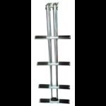 SCALETTA INOX 4 GRADINI MM.440X350 (acq.min. unità)
