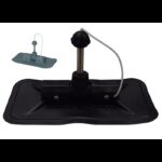 Ceredi Accessori per Gommoni SCALMIERA ABBATTIBILE NERA