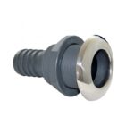 Marine Town Scarichi e Ombrinali in Ottone,Inox SCARICO PVC/INOX Ø MM. 38