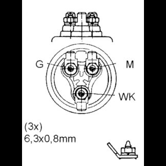 Sensori Temperatura e Pressione SENSORE PRESS. OLIO 10 BAR