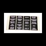 Marine Town Pannelli di Comando Elettrici SERIE SIMBOLI ADESIVI