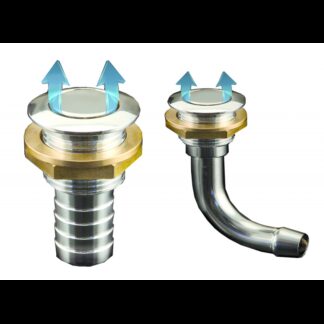 Sfiati in Ottone SFIATO INCASSO DRITTO PG. Ø MM.19