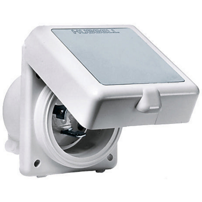 Hubbell Prese, Spine da Banchina Hubbel SPINA PVC BIANCO 16 AMP.