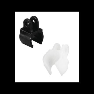 Nuova Rade Accessori per Capottine SUPPORTO A FORCELLA NERO PER TUBO