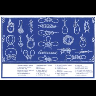 ERREGRAFICA Tabelle e Bandiere Adesive TABELLA NODI CM.16X24
