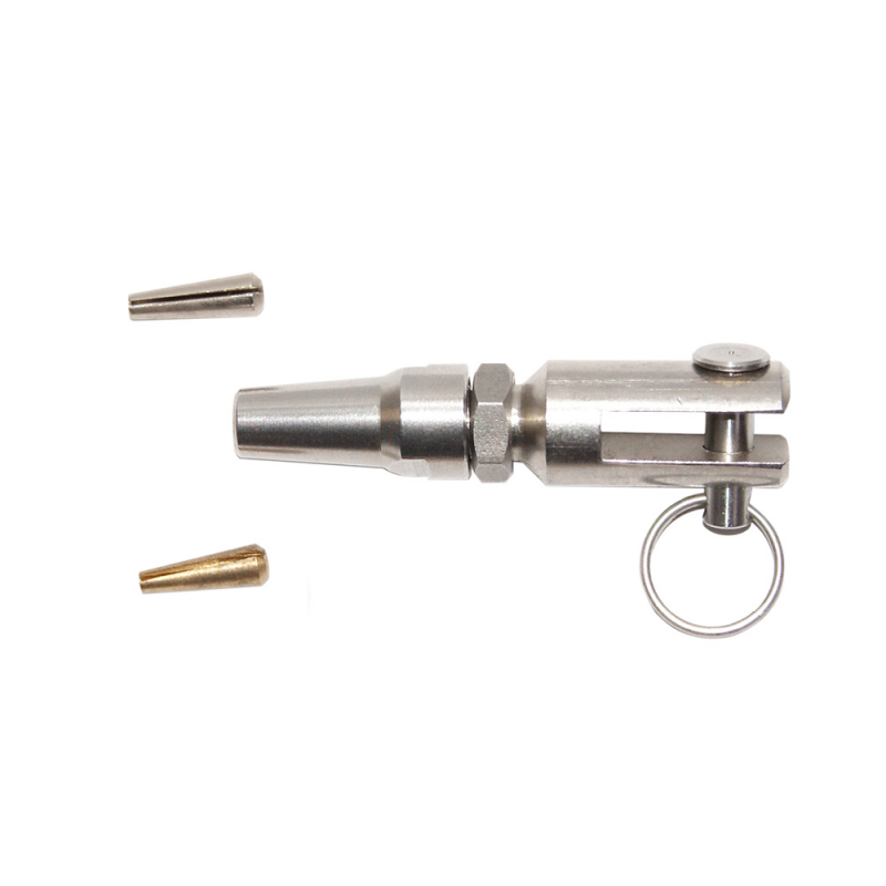 Mavi Mare Cavo Inox,Terminali Rapidi TERMINALE RAPIDO A FORCELLA Ø MM.8 - immagine 3