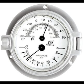 Plastimo Alluminio TERMOIGROMETRO 4"