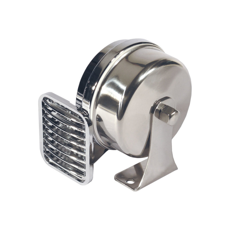 Marco Segnalatori Acustici TROMBA SINGOLA CROMATA 12V.