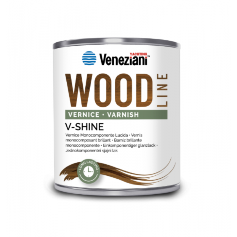 Veneziani Impregnante e Vernici per Legno V-SHINE LT.0,750