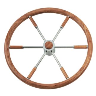 Savoretti Ruote Timoni e Volanti RUOTA TIMONE TEAK Ø MM.450