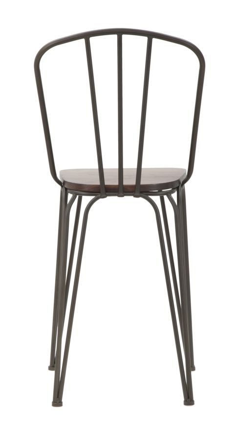 SEDIA BAR HARLEM 54X45X102 SET 2PZ (ALTEZZA SEDUTA CM 61) stile INDUSTRIAL - immagine 5