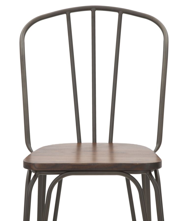 SEDIA BAR HARLEM 54X45X102 SET 2PZ (ALTEZZA SEDUTA CM 61) stile INDUSTRIAL - immagine 6