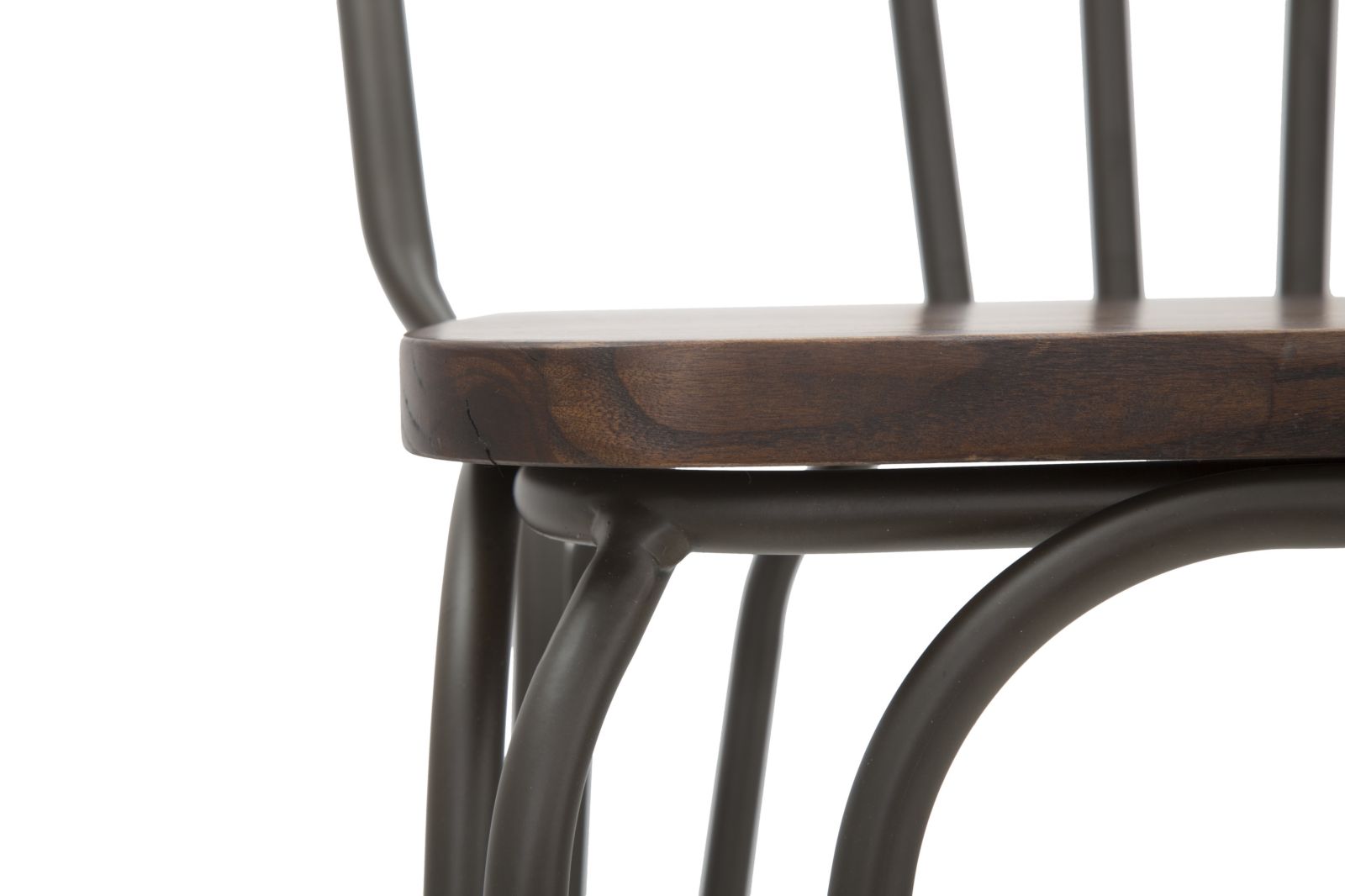 SEDIA BAR HARLEM 54X45X102 SET 2PZ (ALTEZZA SEDUTA CM 61) stile INDUSTRIAL - immagine 10