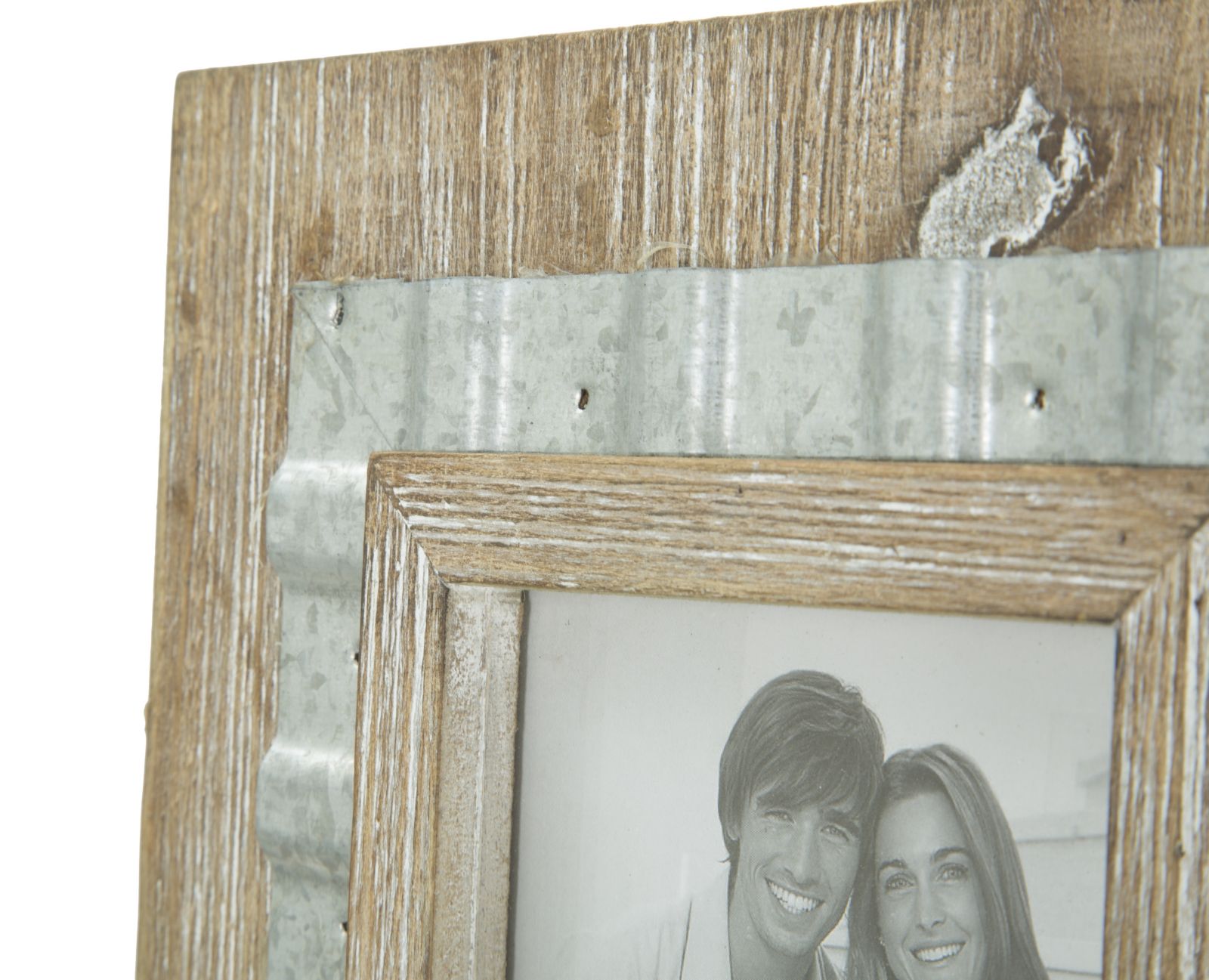 CORNICE WODY CM 21,5X3X26,5 (MISURA INTERNA CM 10X15) stile INDUSTRIAL - immagine 5