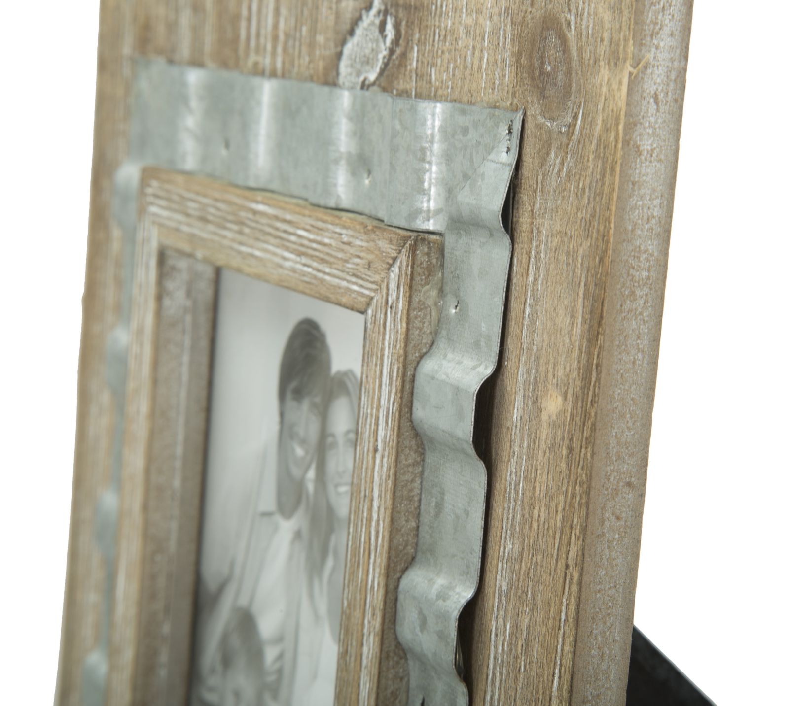 CORNICE WODY CM 21,5X3X26,5 (MISURA INTERNA CM 10X15) stile INDUSTRIAL - immagine 6