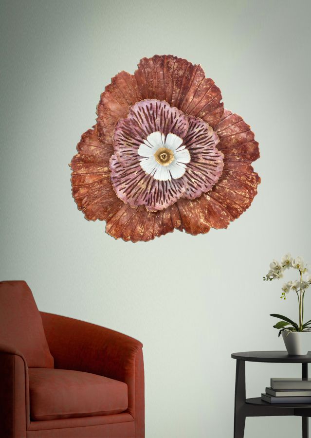 PANNELLO IN FERRO BUNGA CM 73,5X11X72 stile GLAM - immagine 7
