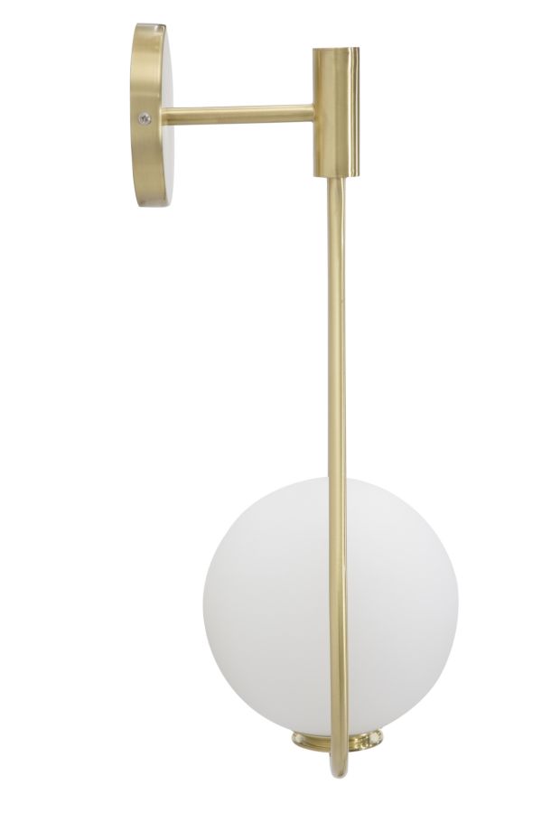 LAMPADA DA MURO GLAMY DROP CM 24x20x52 stile GLAM - immagine 4