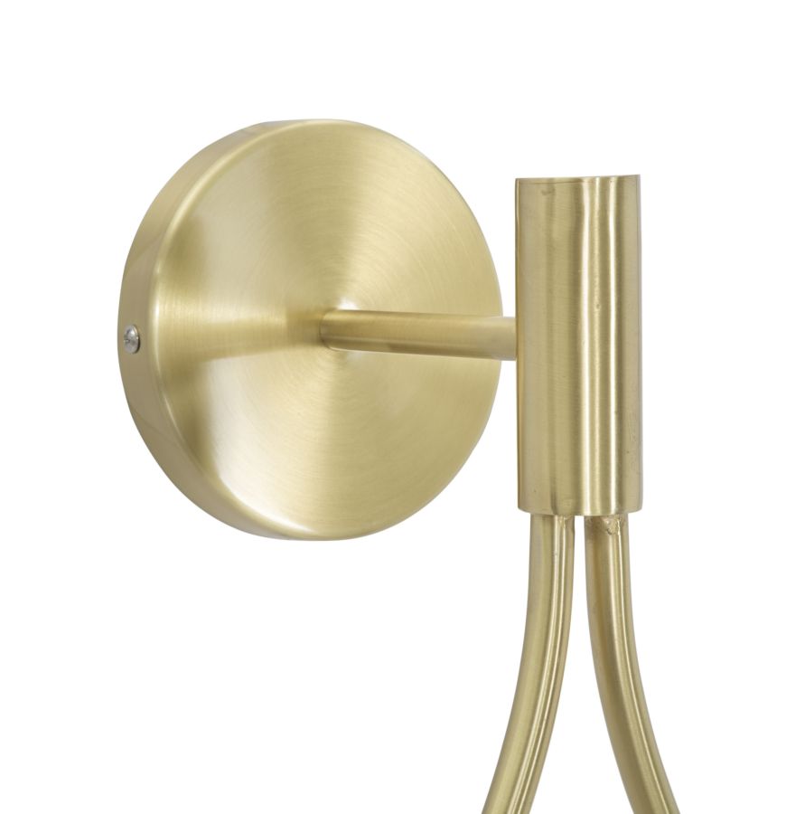 LAMPADA DA MURO GLAMY DROP CM 24x20x52 stile GLAM - immagine 5