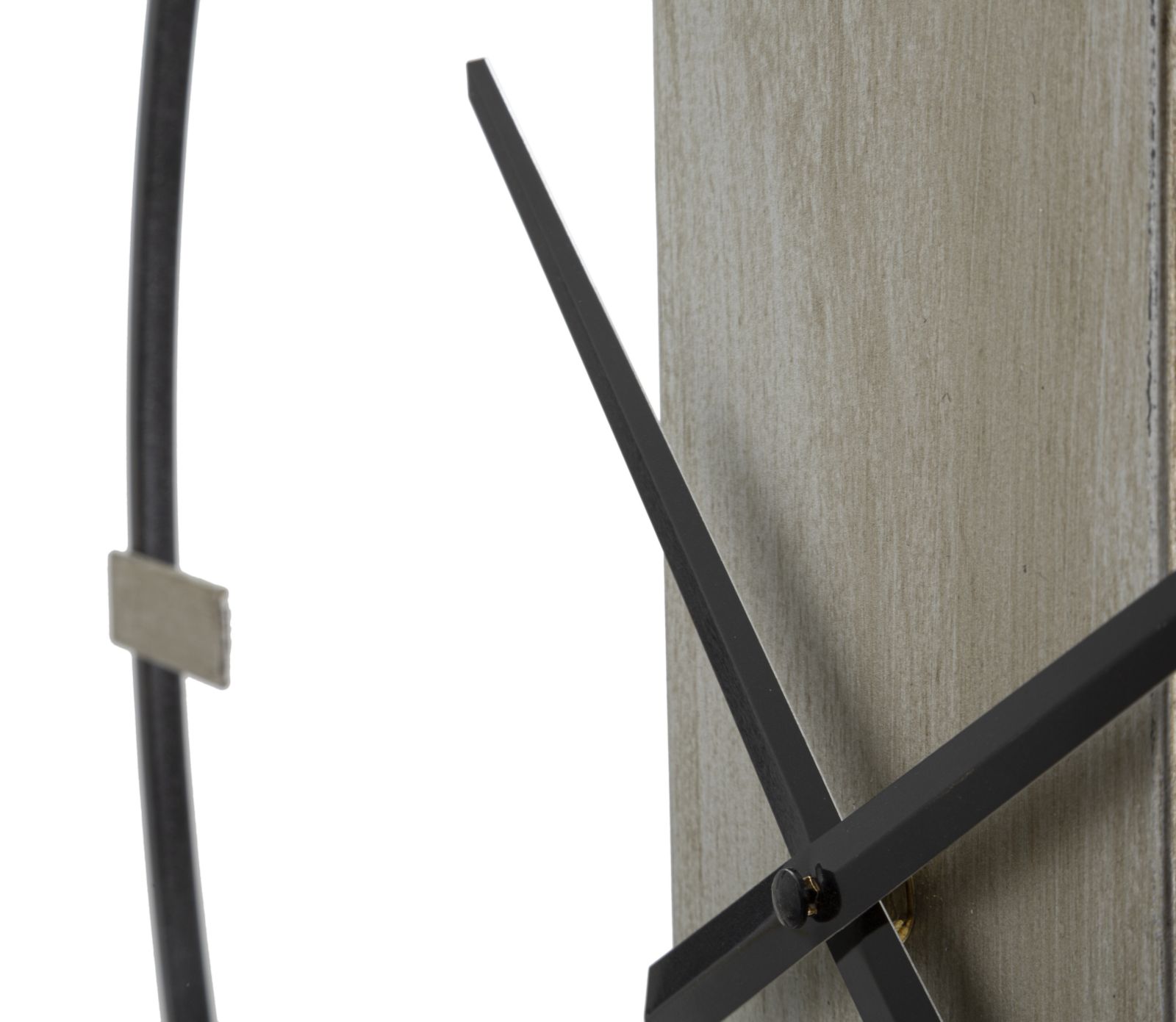 OROLOGIO DA MURO SILVERY CM 61X4,5X63 stile GLAM - immagine 5