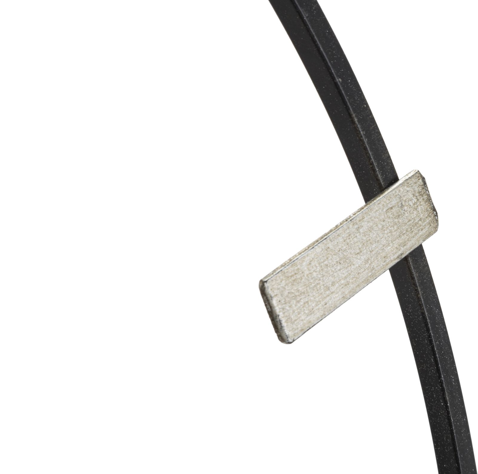 OROLOGIO DA MURO SILVERY CM 61X4,5X63 stile GLAM - immagine 6