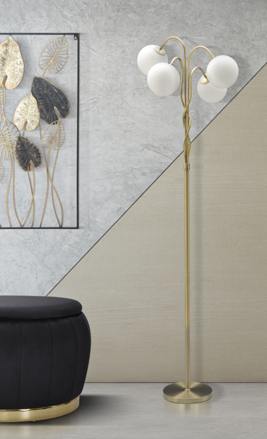 LAMPADA DA TERRA GLAMY 4 LIGHT CM Ø 54X176 stile GLAM - immagine 7