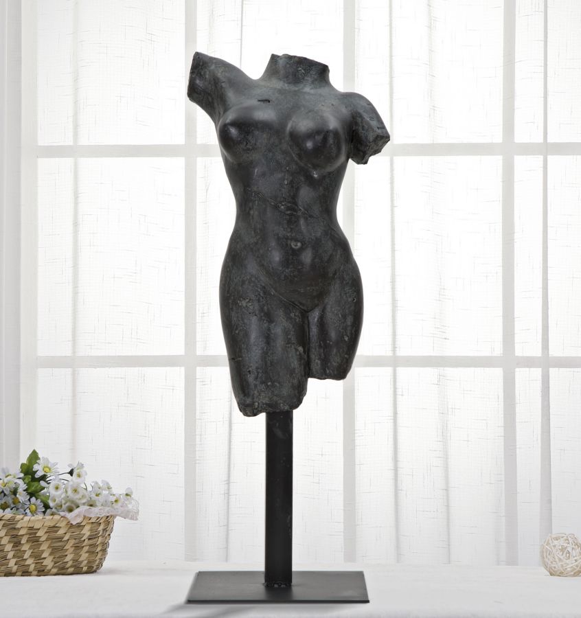 SCULTURA MUSEUM WOMAN CM 19X17X50 stile INDUSTRIAL - immagine 7