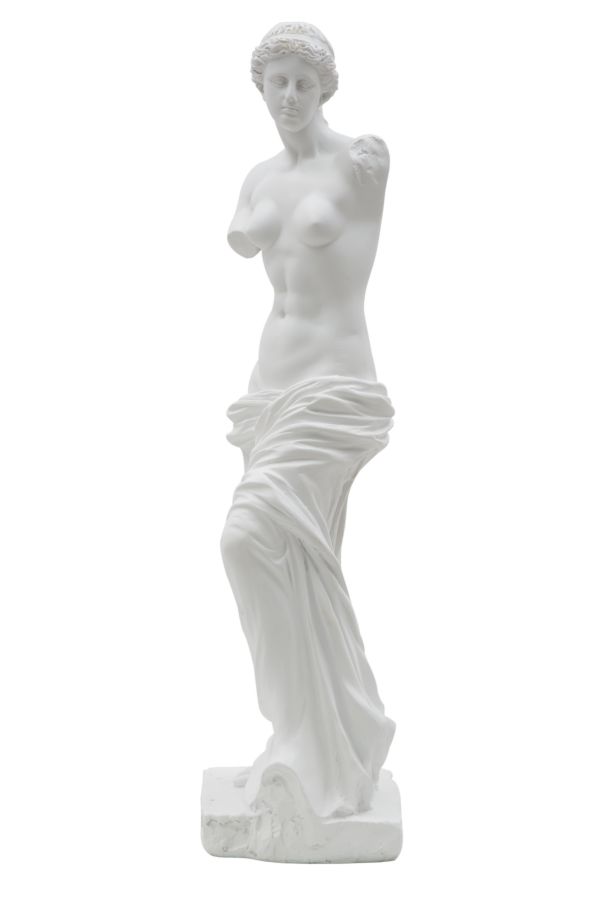 SCULTURA STATUA WOMAN CM 14X12X49 stile GLAM - immagine 6