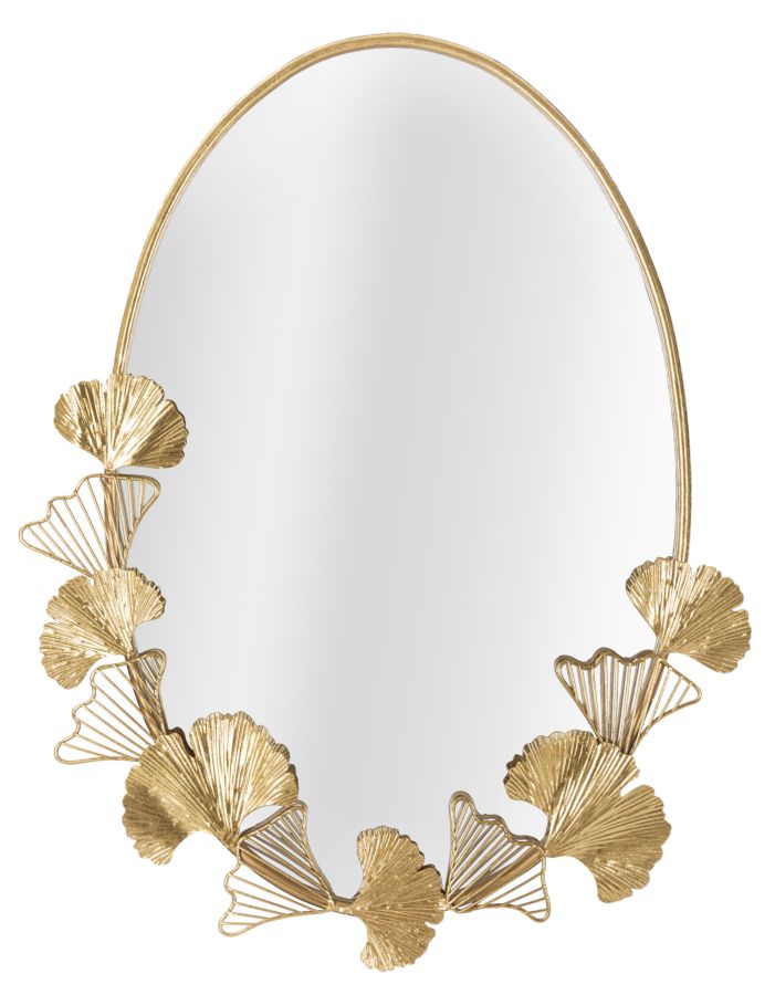SPECCHIO LITTLE LEAF CM 61,5X3X78 stile GLAM - immagine 2