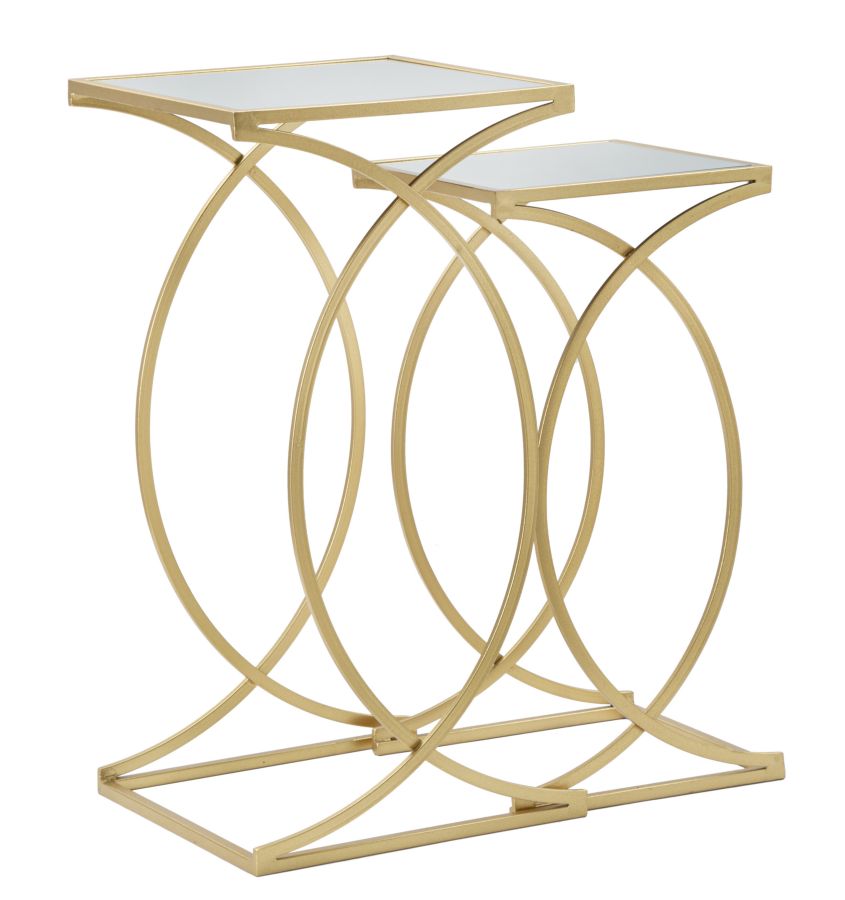 P/TELEFONO SIOMPLY COPPIA CM 35X35X70-30X30X60 stile GLAM - immagine 2