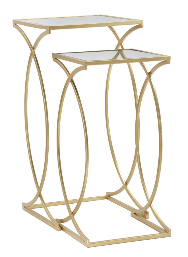 P/TELEFONO SIOMPLY COPPIA CM 35X35X70-30X30X60 stile GLAM - immagine 4