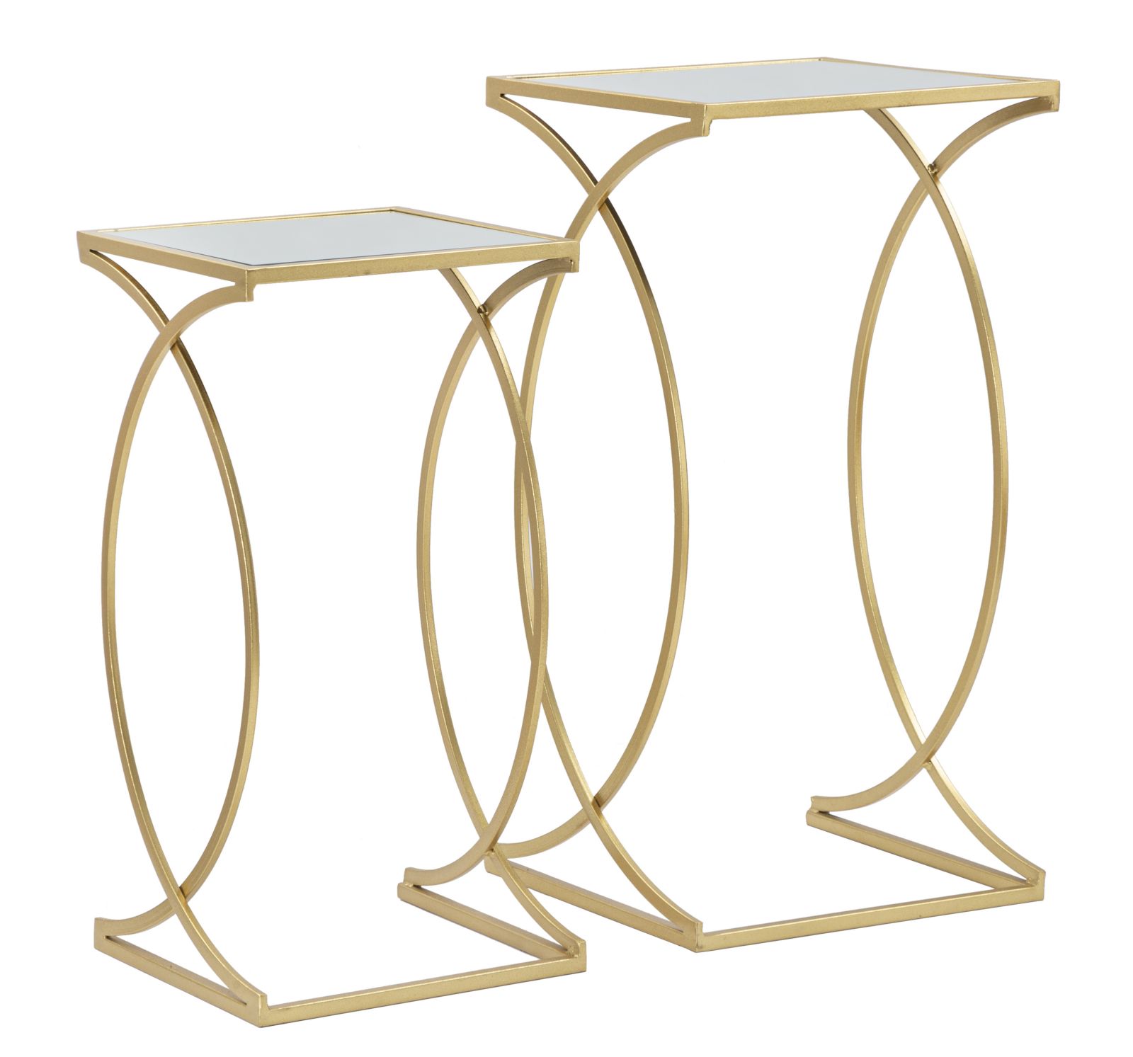 P/TELEFONO SIOMPLY COPPIA CM 35X35X70-30X30X60 stile GLAM - immagine 5
