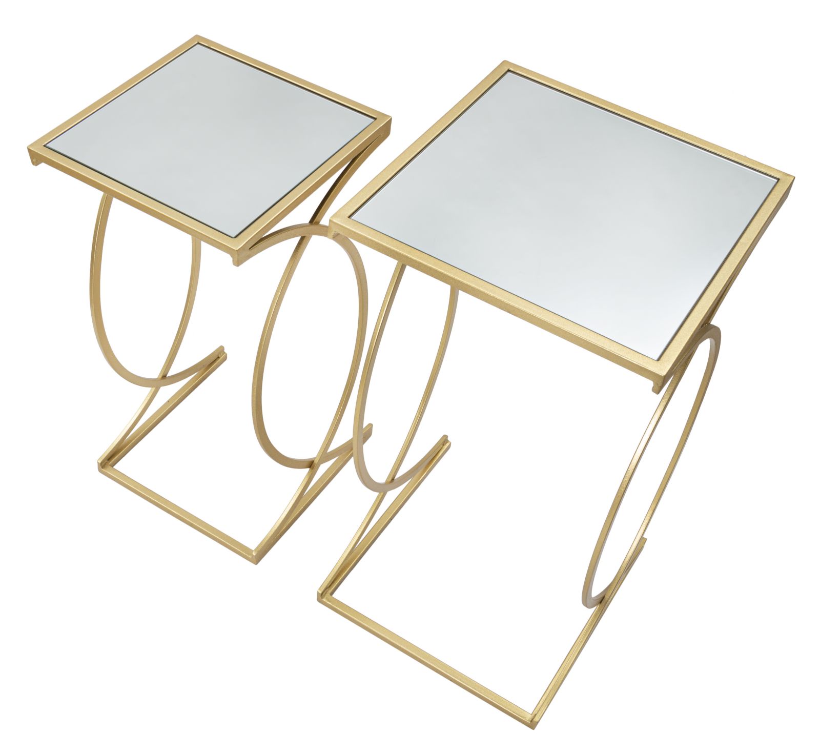 P/TELEFONO SIOMPLY COPPIA CM 35X35X70-30X30X60 stile GLAM - immagine 6