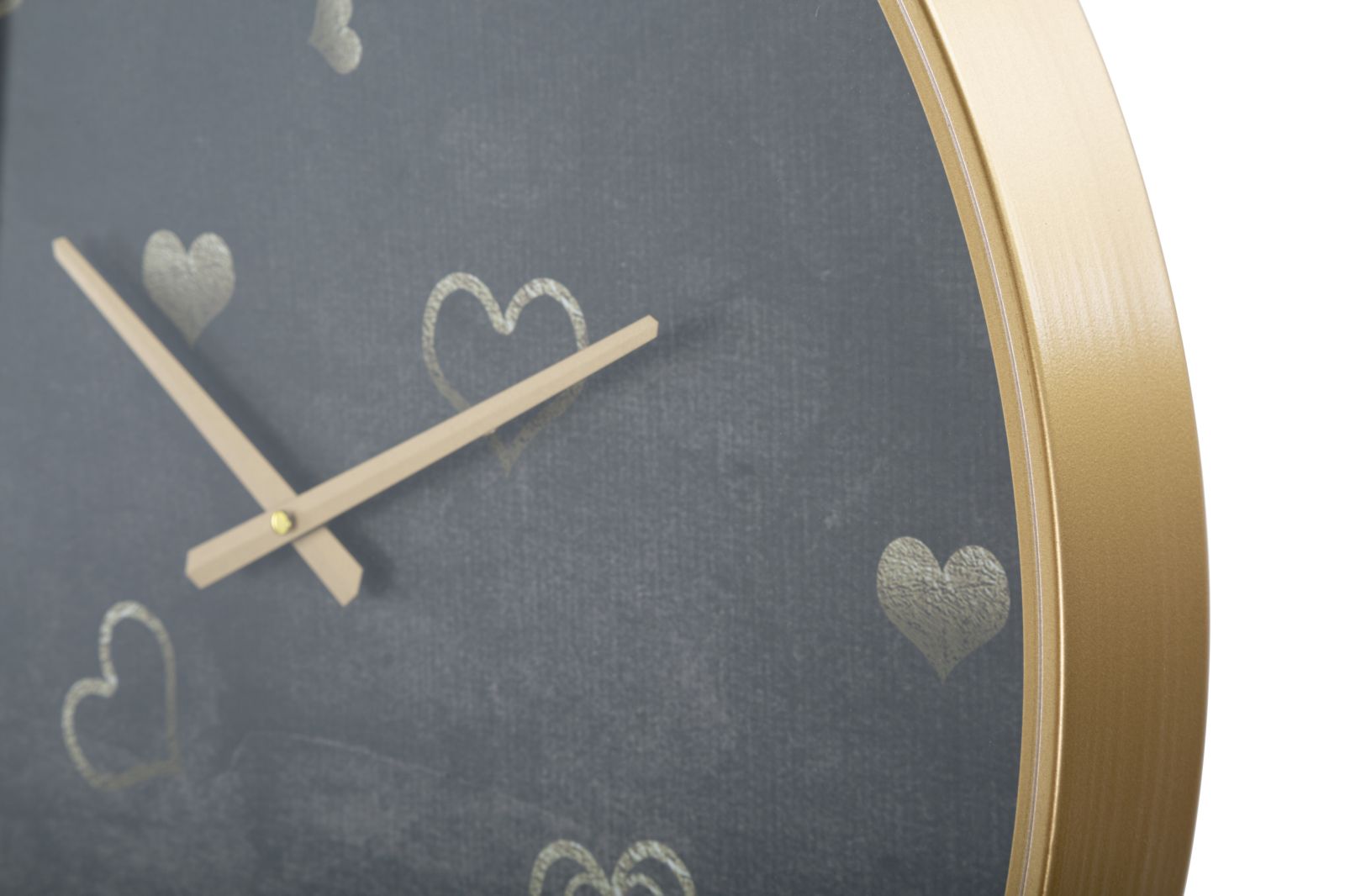 OROLOGIO DA MURO HEARTS CM Ø 60X6 stile GLAM - immagine 5